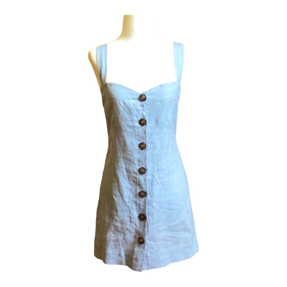 Reformation NWOT Arnaut Linen Mini Dress | Size XS | Orig $248